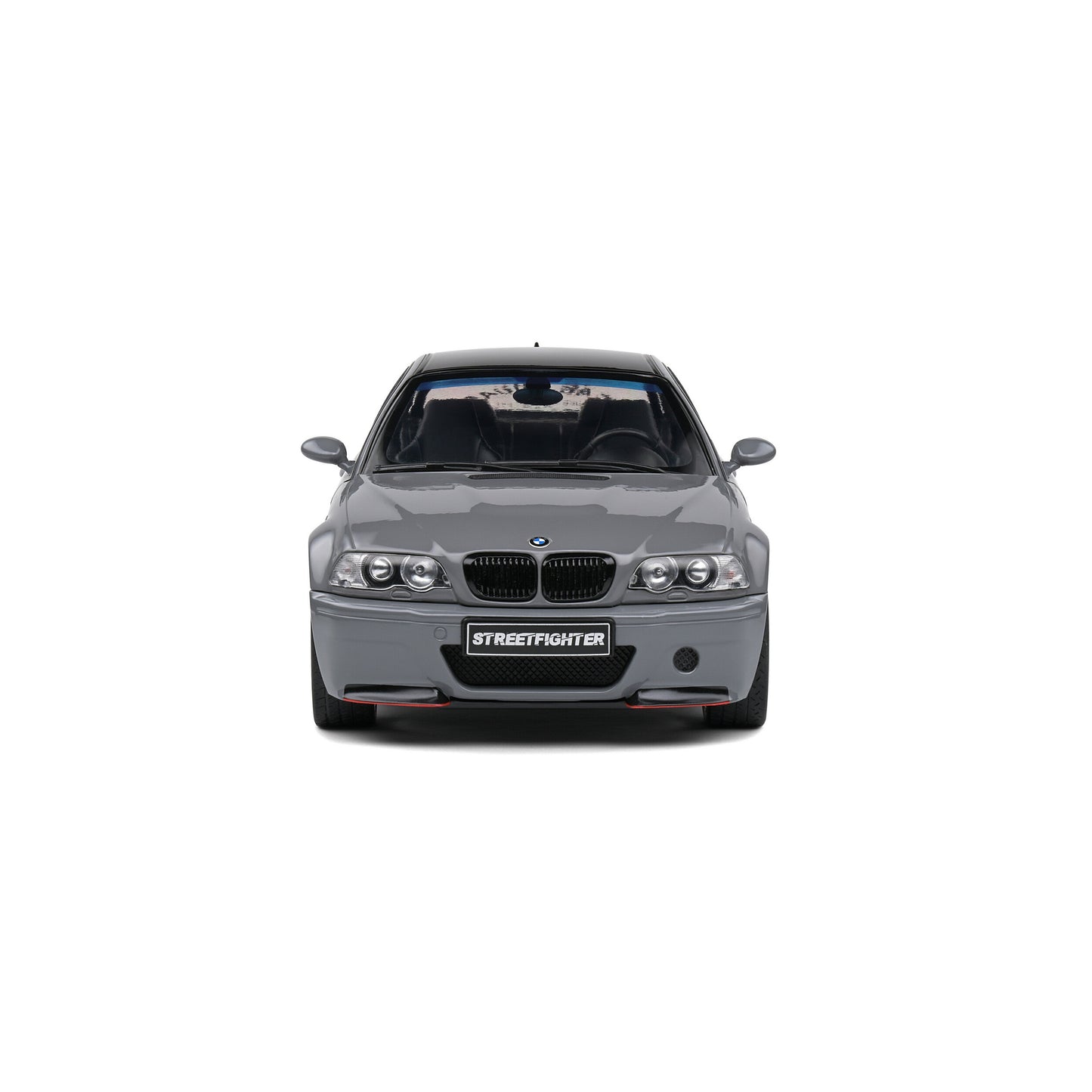 1:18 BMW E46 M3 CSL Coupe Streetfighters – Nardo Grey 2000 Die-Cast Model S1806508