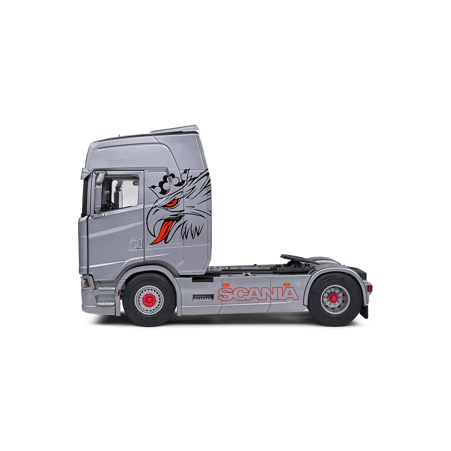 Scania S580 Highline – Custom Silver 2023 1:24 Die-Cast Model S2400305