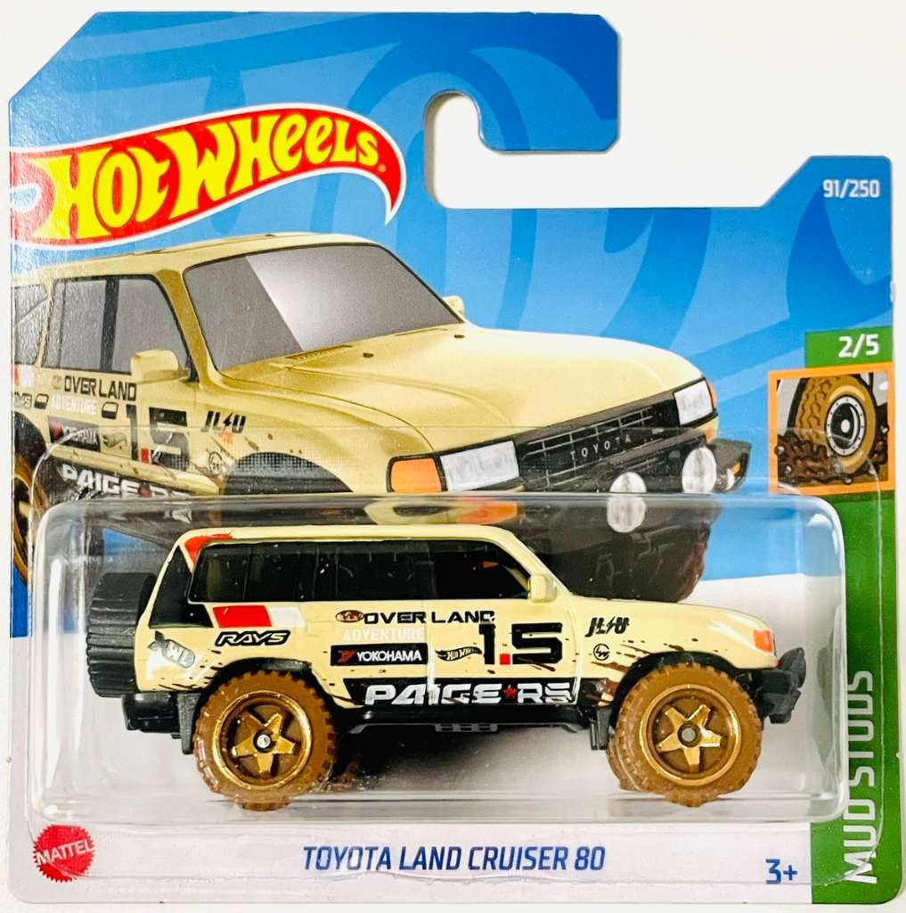 HotWheels | TOYOTA Land Cruiser 80 | MUD STUDS | 91/250 | 2022