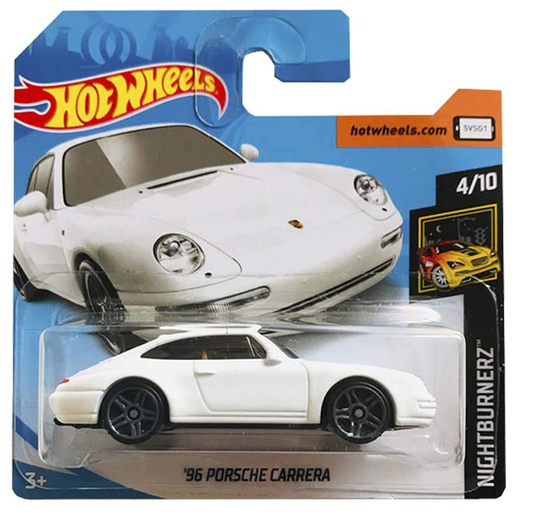 HotWheels | '96 PORSCHE CARRERA | HW DREAM GARAGE | 16/250 | 2021 | SHORT CARD