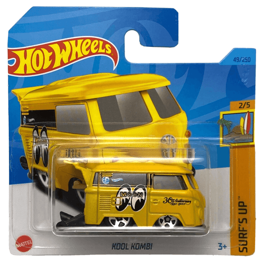 HotWheels | KOOL KOBI MOON EYES | SURF'S UP | 49/250 | 2023 | SHORT CARD