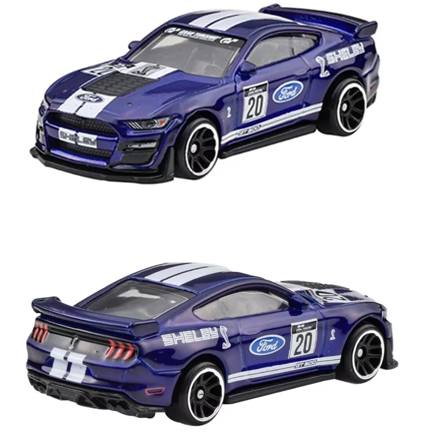 Hot Wheels '20 Ford Mustang Shelby GT500 – Gran Turismo HRV66 1/64 Die-Cast Model