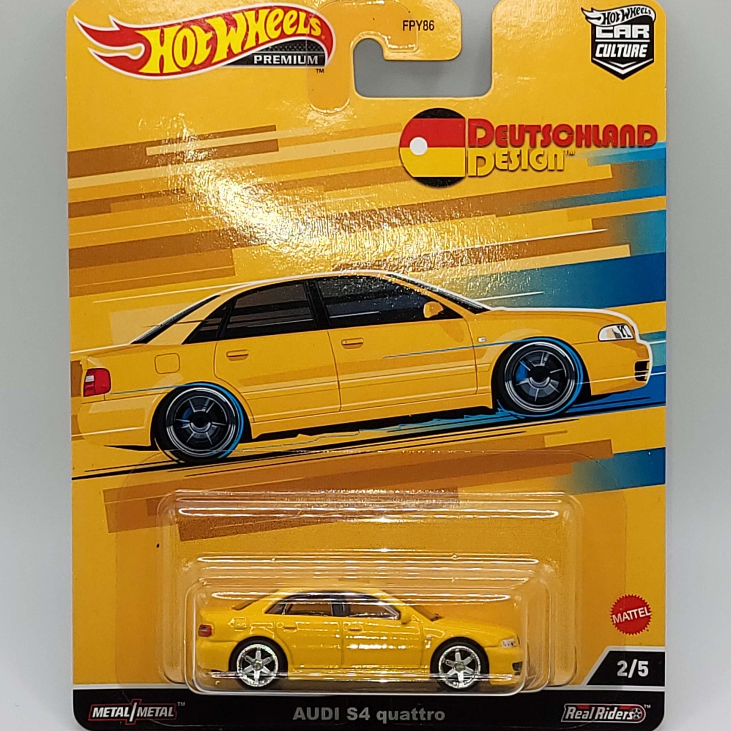 HotWheels | Real Riders | Deutschland Design | AUDI S4 QUATTRO