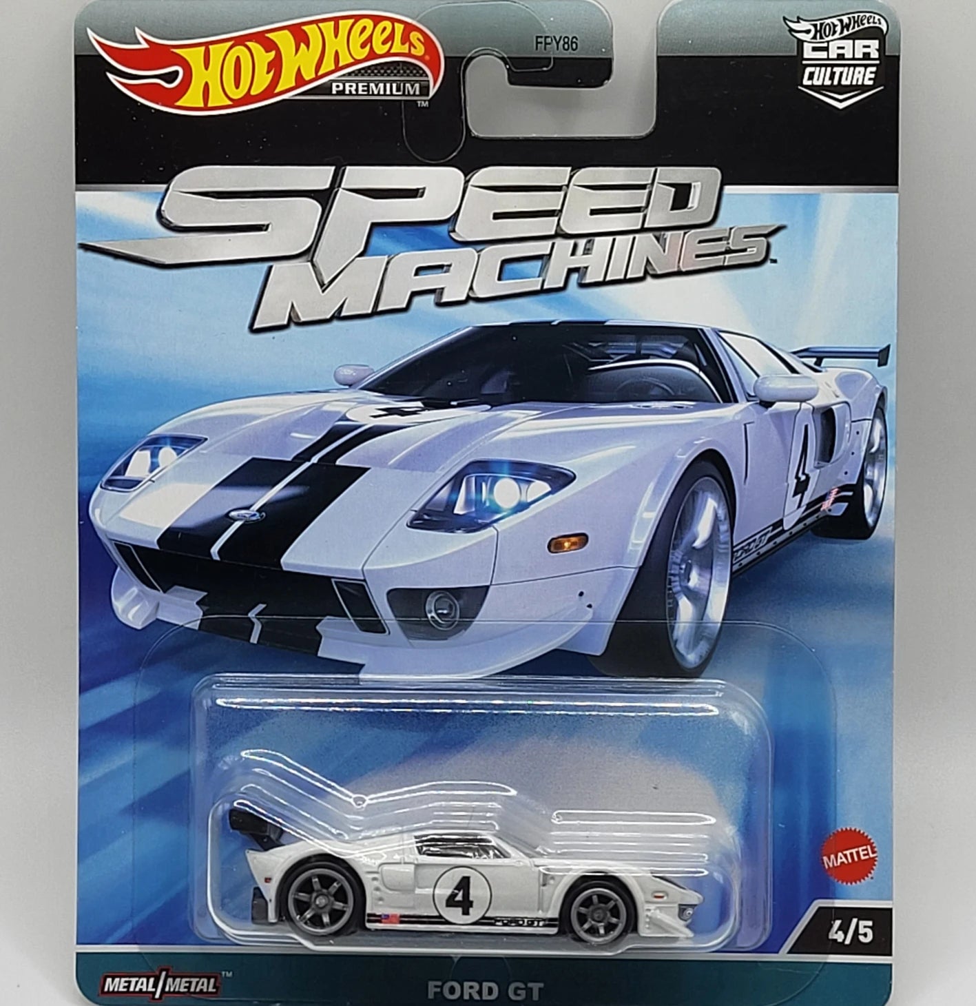 HotWheels Premium | Real Riders | Speed Machines | FORD GT