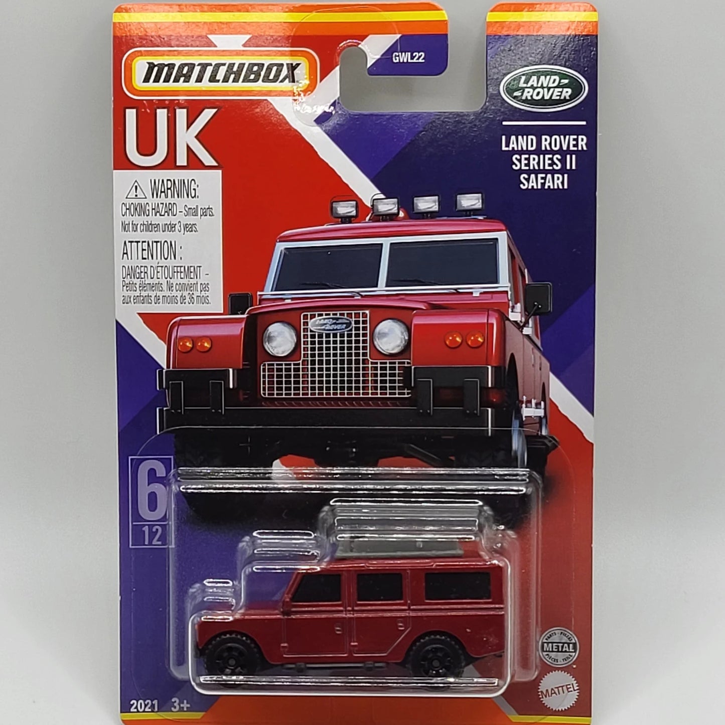 Matchbox | Stars of UK | LAND ROVER SERIES II SAFARI