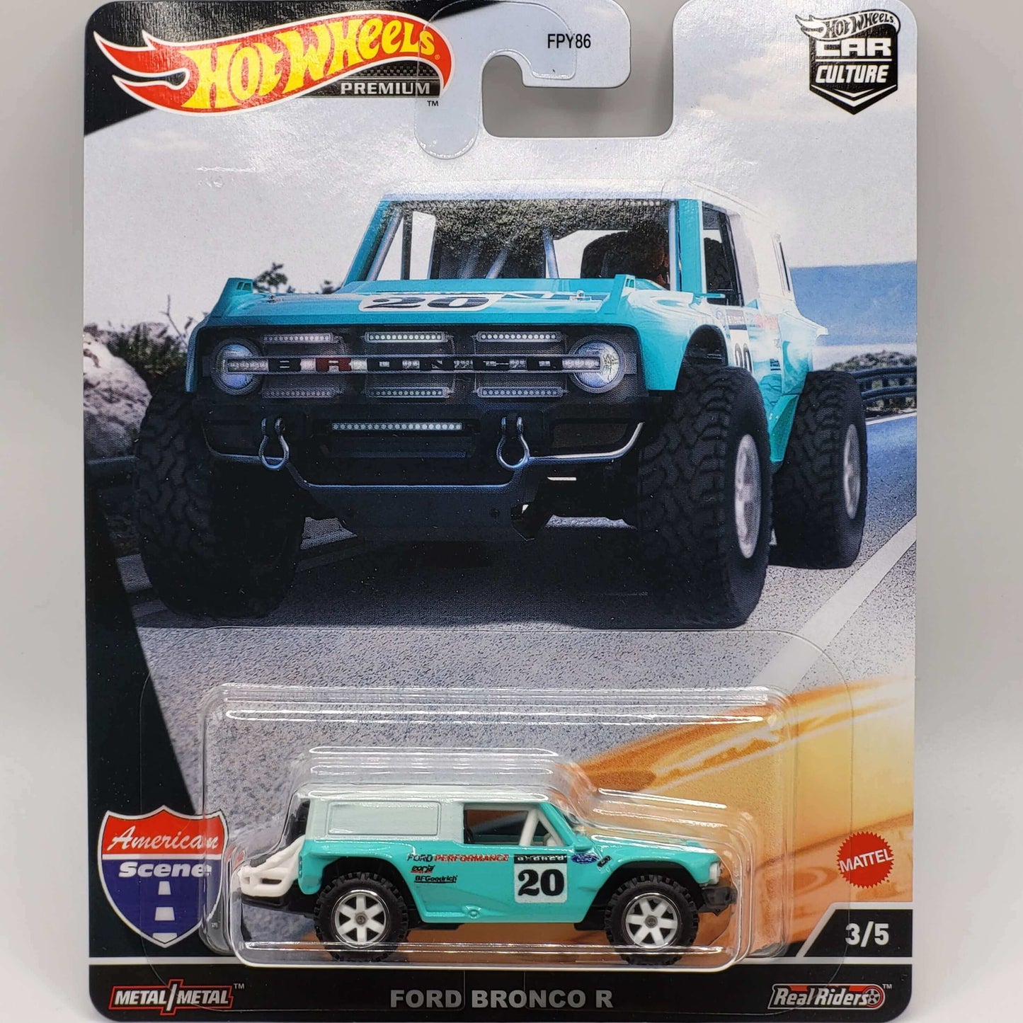 HotWheels Premium | Car Culture | American Scene | FORD BRONCO R