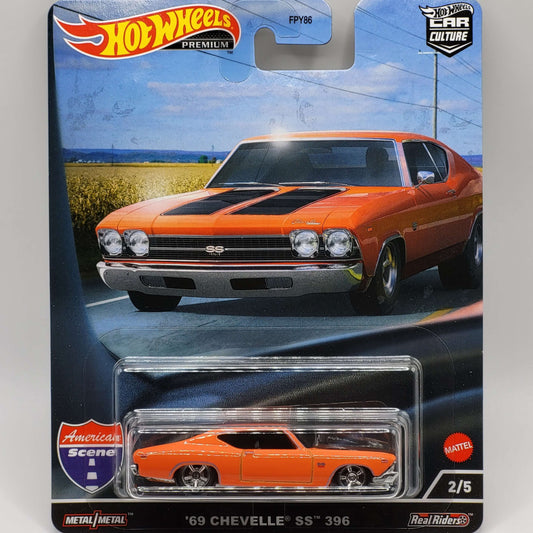 HotWheels Premium | Car Culture | American Scene | '69 CHEVELLE SS 396