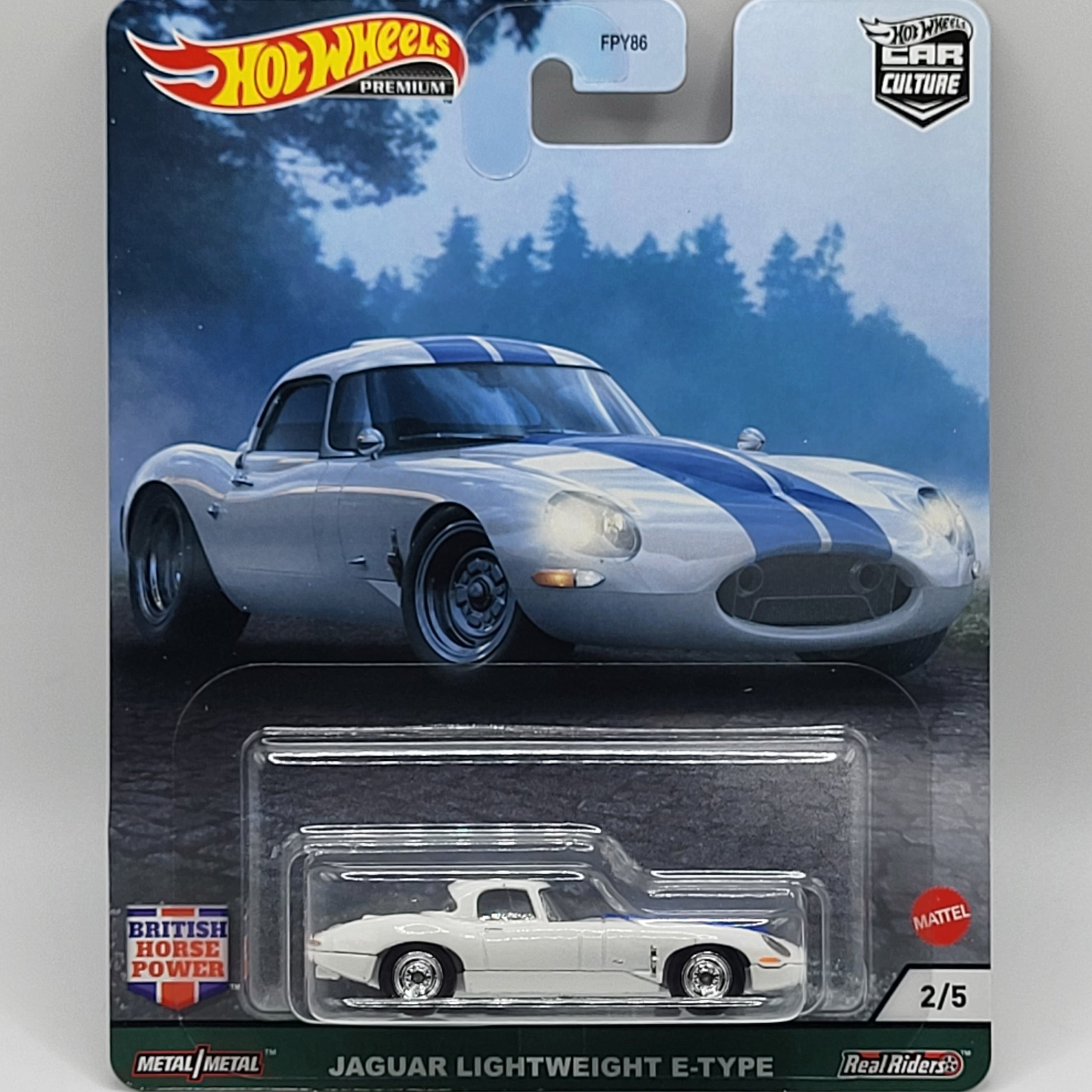 HotWheels Premium | Car Culture | British Horse Power | JAGUAR LIGHTWE ...