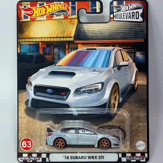 HotWheels Premium | Boulevard | '16 SUBARU WRX STI #63