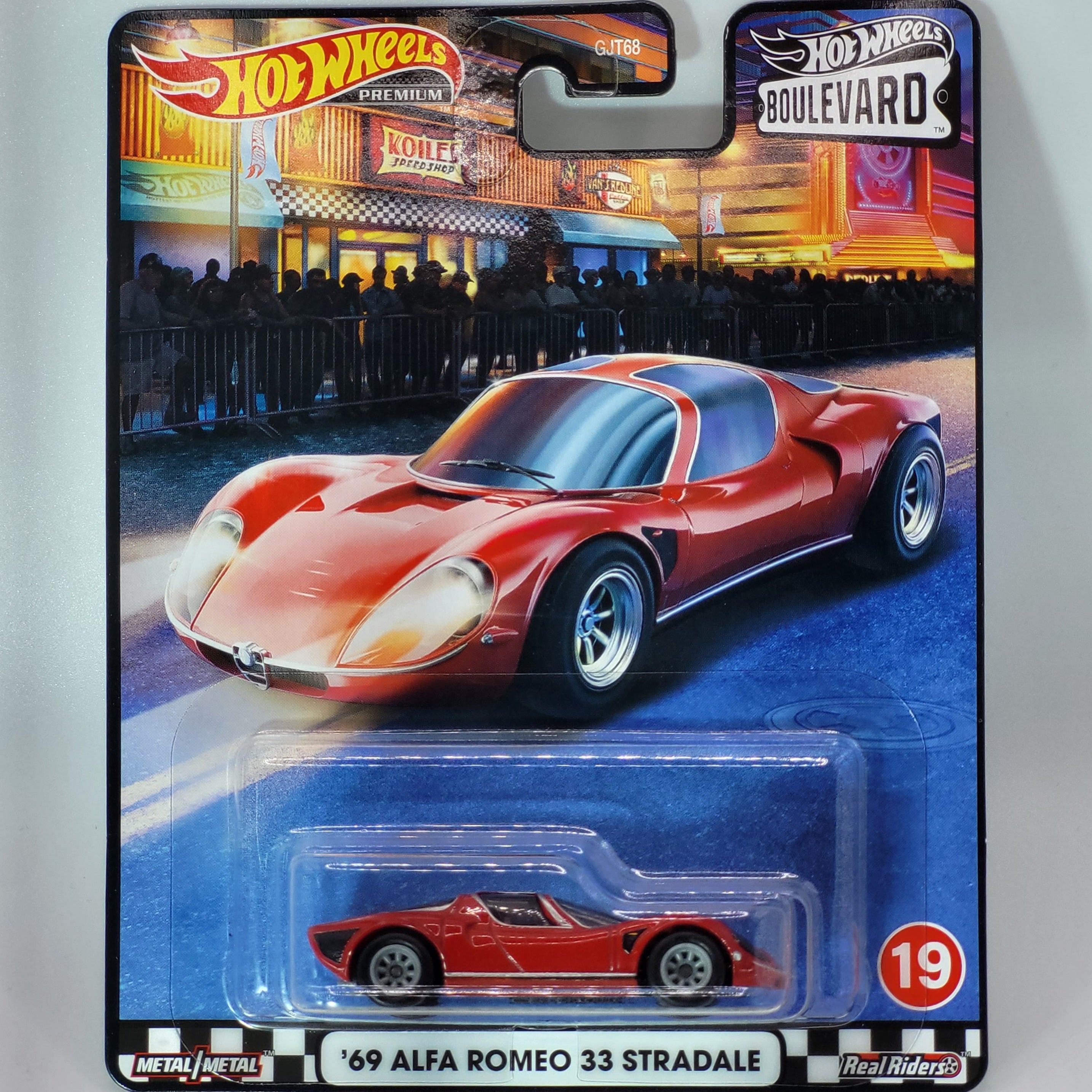 HotWheels Premium | Boulevard | '69 ALFA ROMEO 33 STRADALE #19 ...