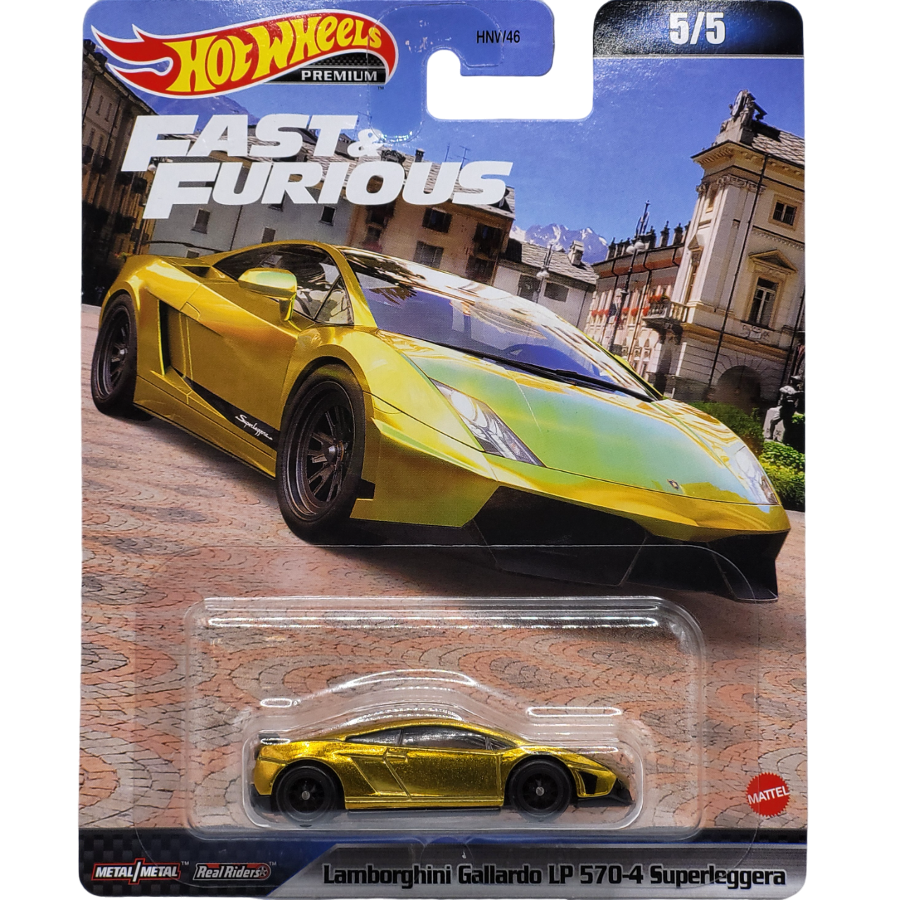 HotWheels Premium | Fast & Furious | Lamborghini Gallardo LP 570-4 Superleggera | Case HNW46 979D