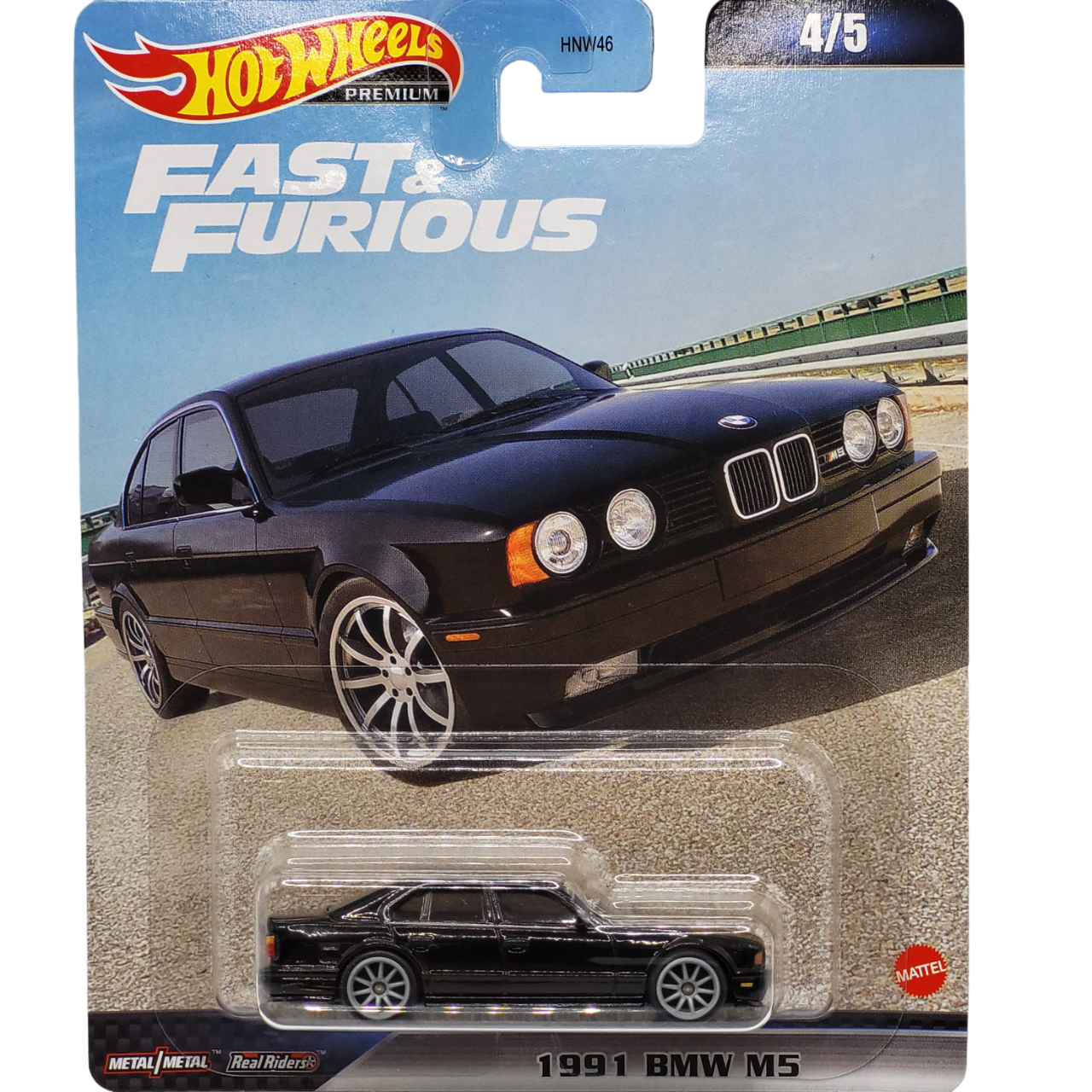 HotWheels Premium | Fast & Furious | 1991 BMW M5 | Case HNW46 979D