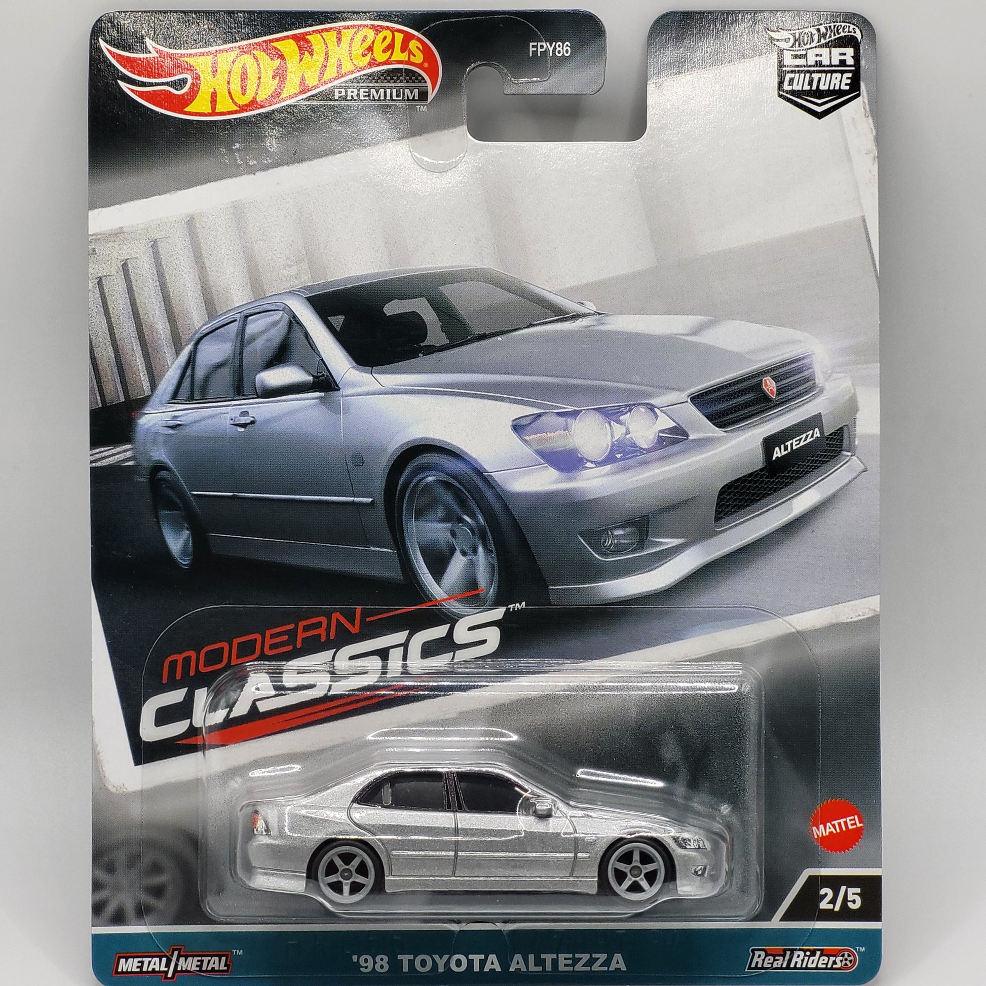 HotWheels Premium | Modern Classics | '98 Toyota Altezza | Case FPY86 ...