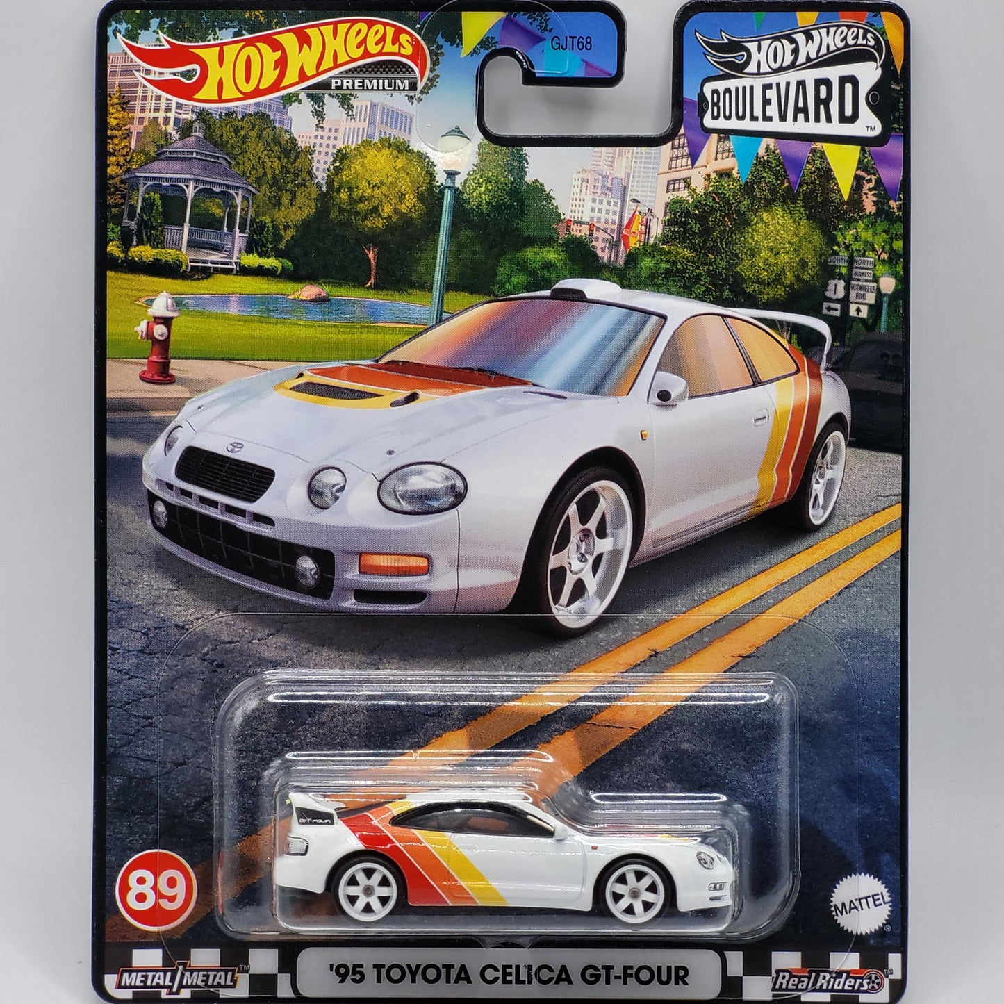 HotWheels Premium | Boulevard | '95 Toyota Celica GT-FOUR | GJT68 979T #89