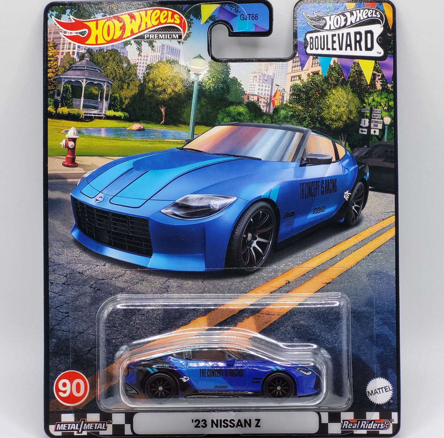 Hot Wheels '23 Nissan Z Premium Boulevard GJT68 979T 1/64 Die-Cast Model