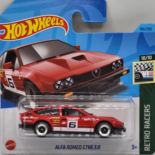 Hot Wheels Alfa Romeo GTV6 3.0 Retro Racers die-cast model (mint)