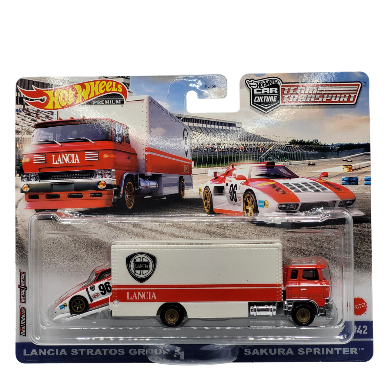 HotWheels Team Transport | Lancia Stratos Group 5 & Sakura Sprinter #42 | FLF56