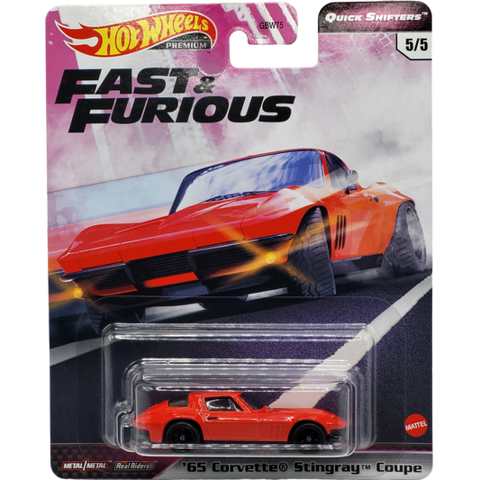 HotWheels Premium | Fast & Furious | '65 Corvette Stingray Coupe