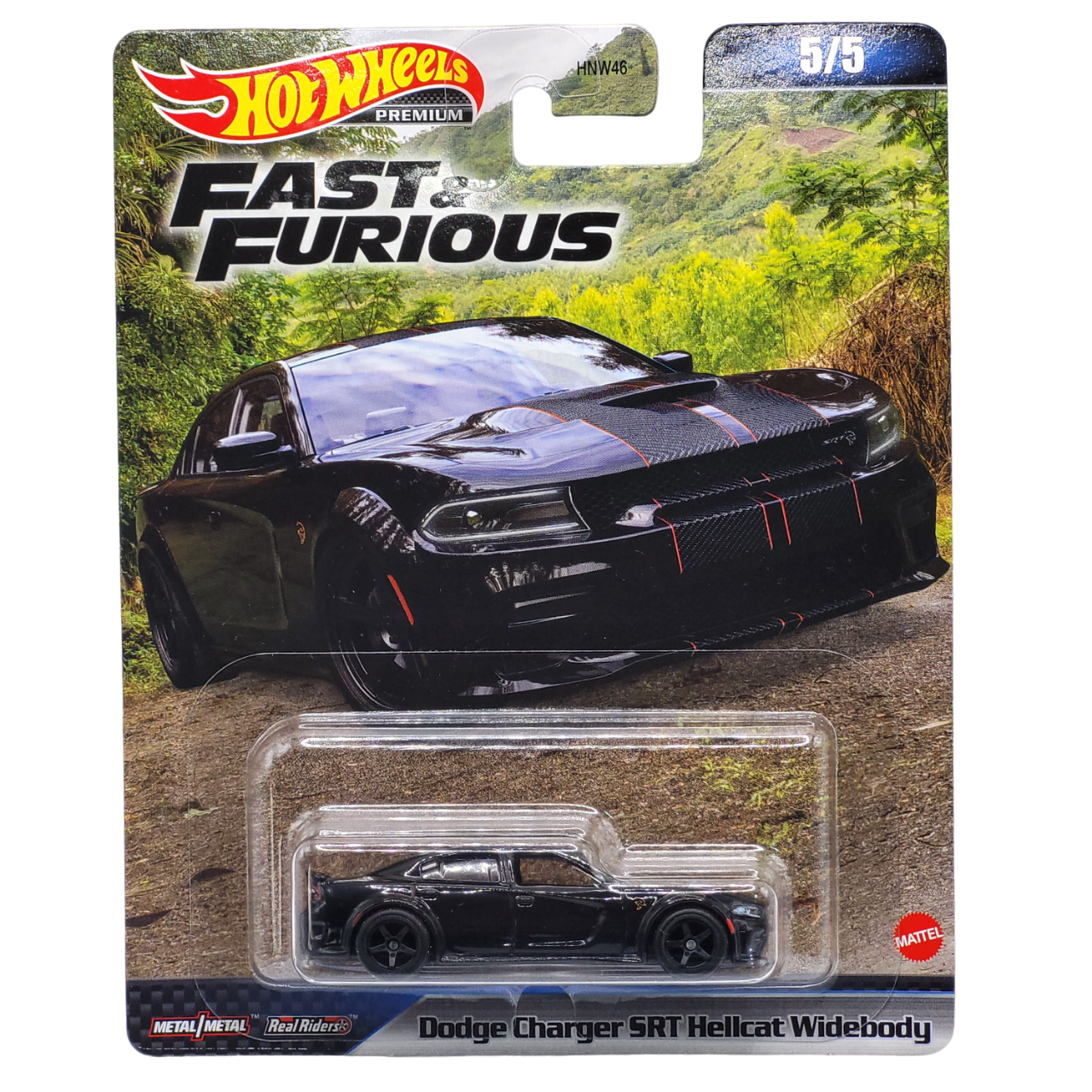 HotWheels Premium | Fast & Furious | Dodge Charger SRT Hellcat Widebody