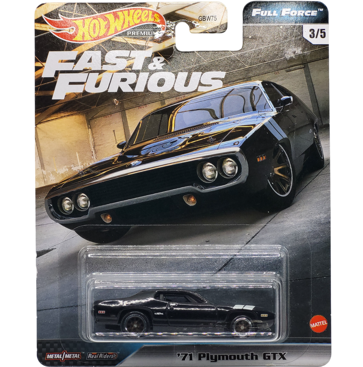 HotWheels Premium | Fast & Furious | 1971 Plymouth GTX | 2020