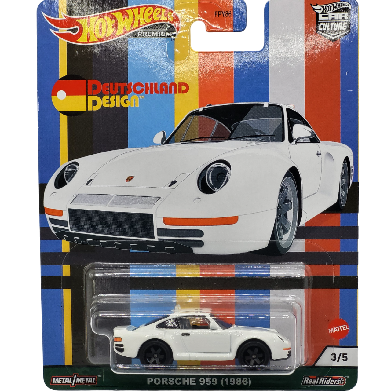 HotWheels Premium | Deutschland Design | Porsche 959 (1986)