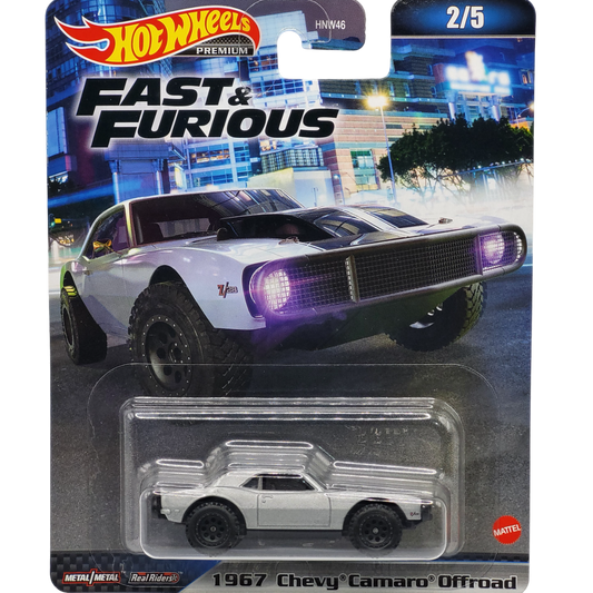 HotWheels Premium | Fast & Furious | 1967 Chevy Camaro Offroad