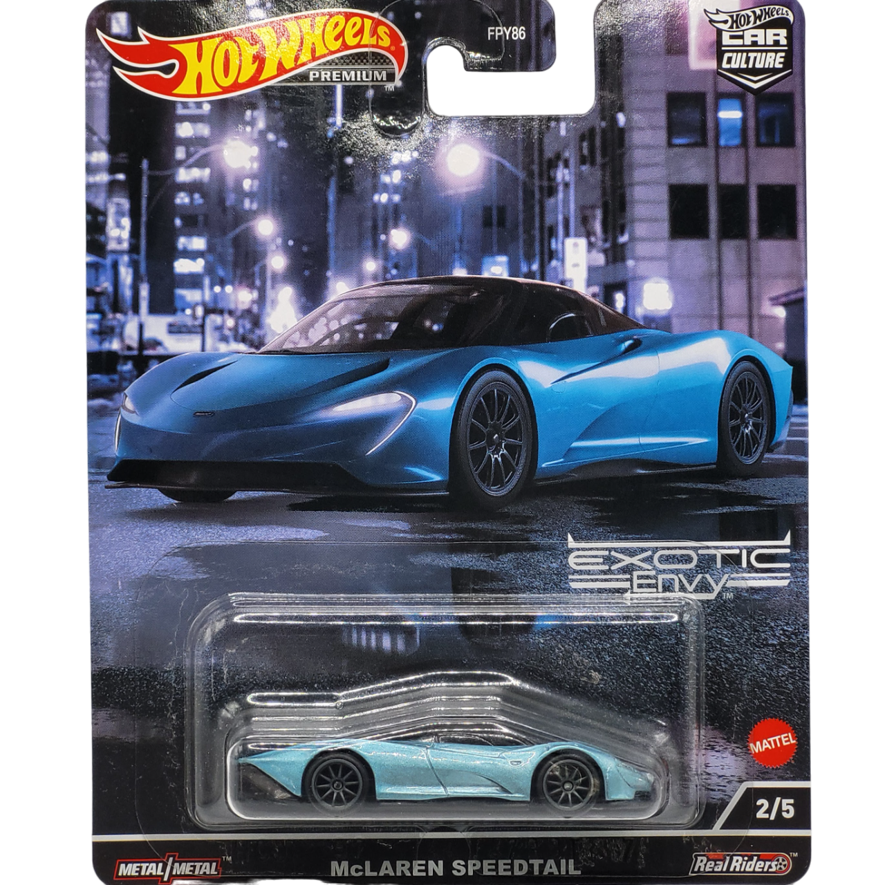 HotWheels Premium | Exotic Envy | McLaren Speedtail