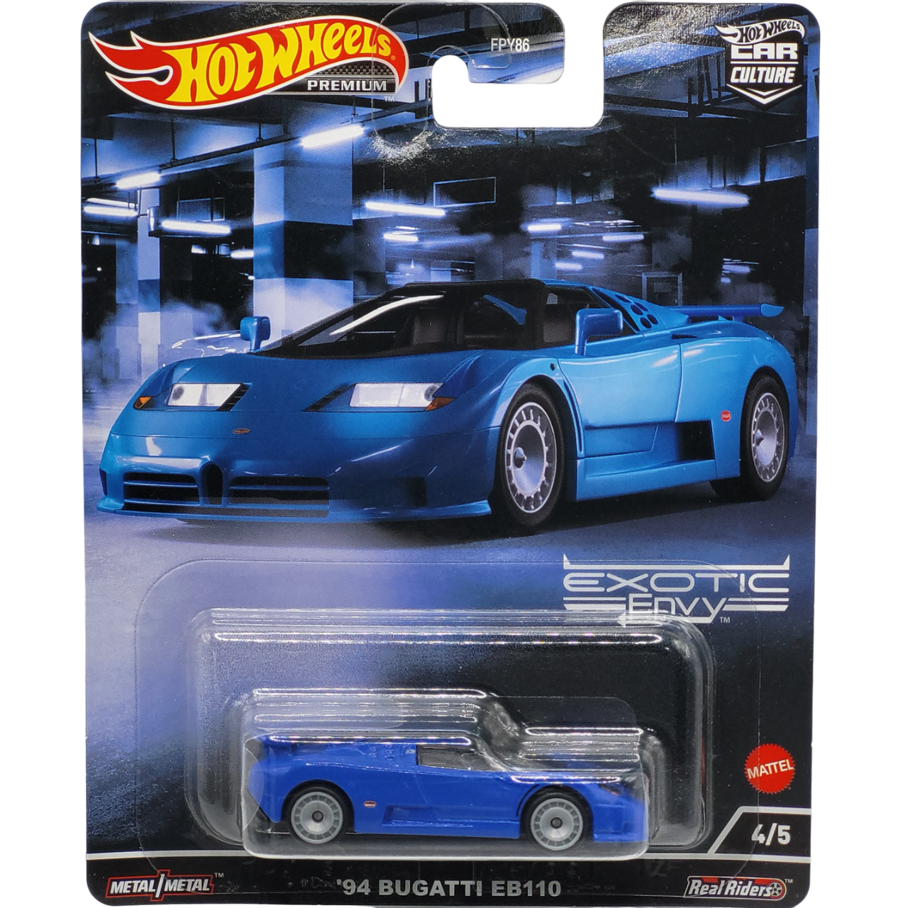 HotWheels Premium | Exotic Envy | '94 Bugatti EB110