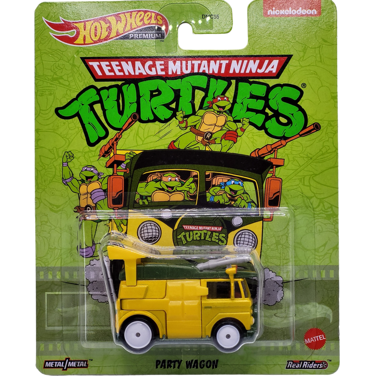 HotWheels Premium | Pop Culture Teenage Mutant Ninja Turtles | Party Wagon