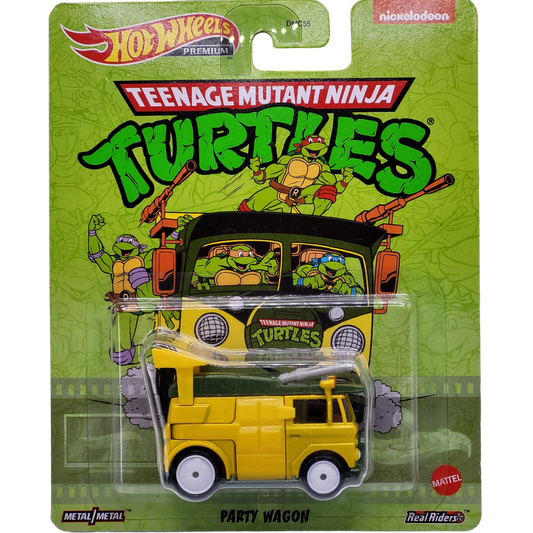 HotWheels Premium | Pop Culture Teenage Mutant Ninja Turtles | Party Wagon