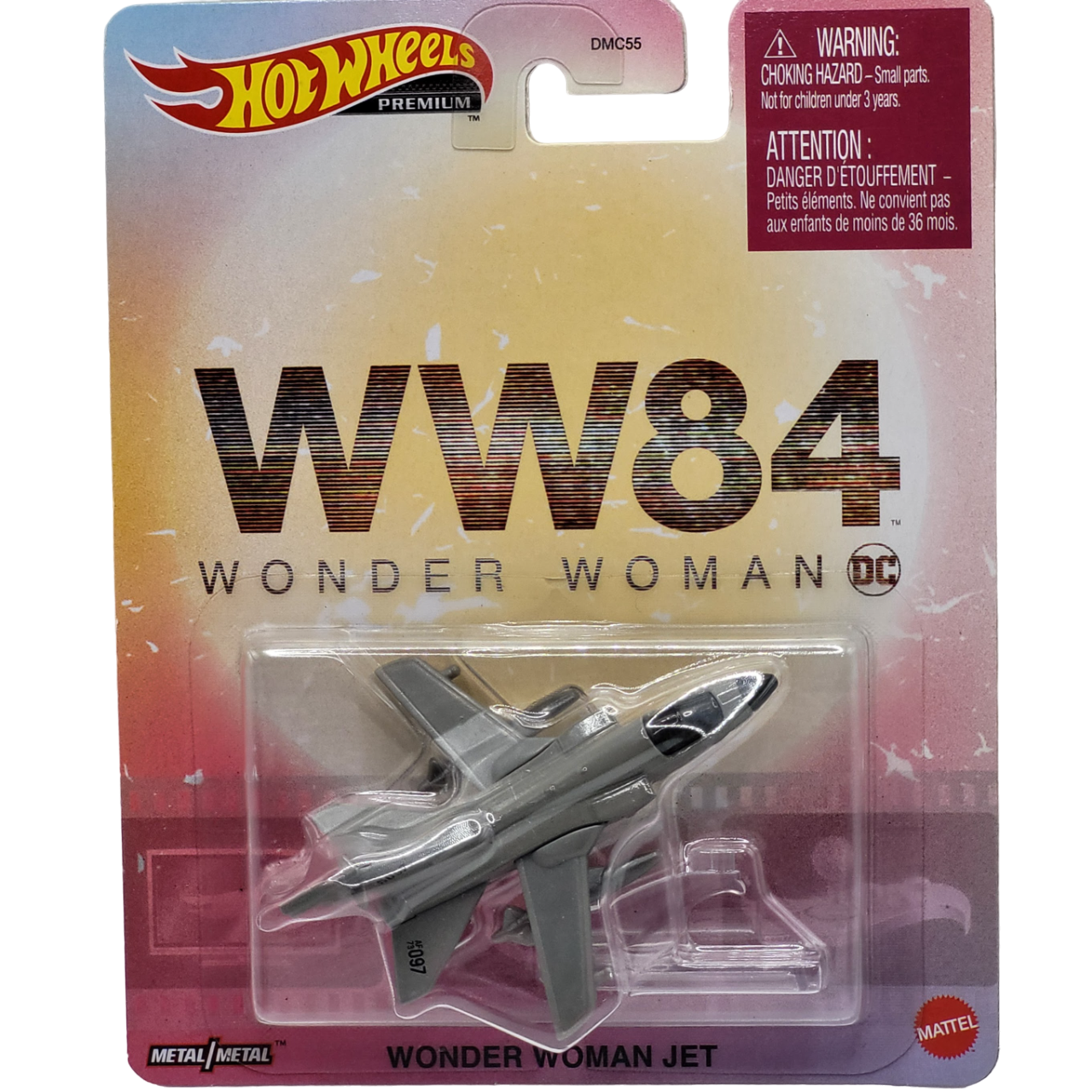 HotWheels Premium | Pop Culture DC | Wonder Woman Jet WW84 – LosHotwheels