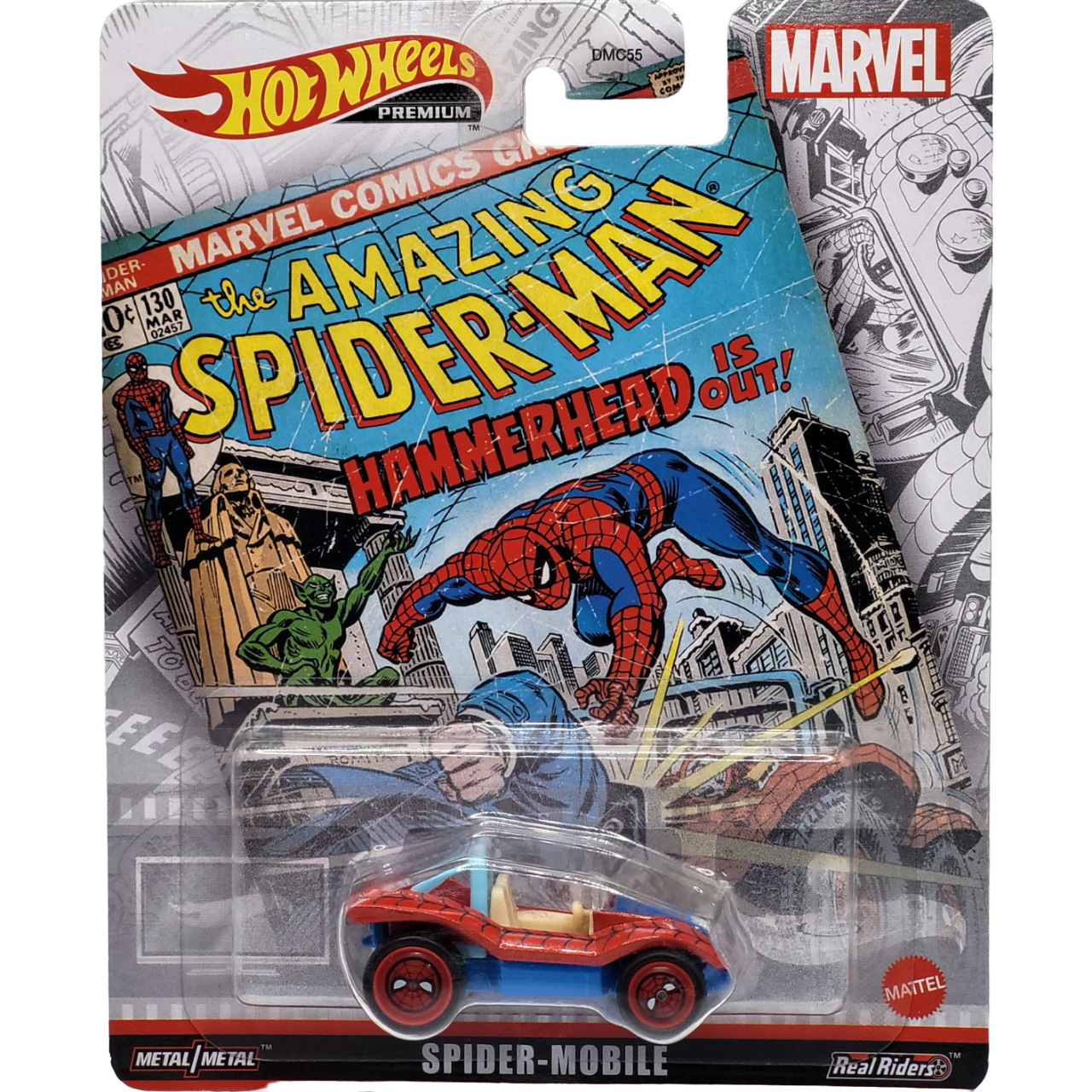 HotWheels Premium | Pop Culture Spiderman | Marvel Studios Spider-Mobile