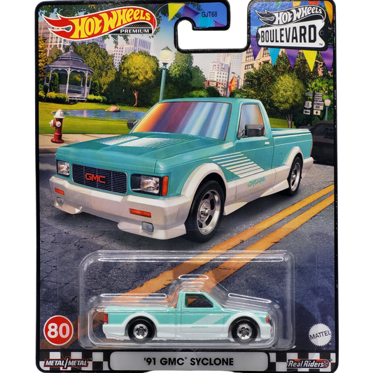 HotWheels Premium | Boulevard | '91 GMC Syclone #80