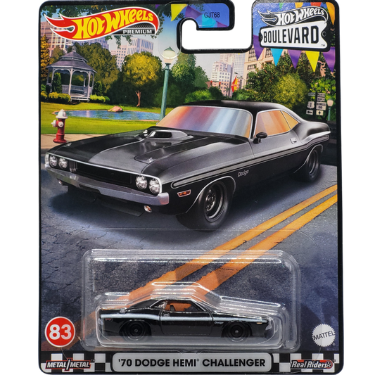 HotWheels Premium | Boulevard | '70 Dodge Hemi Challenger #83