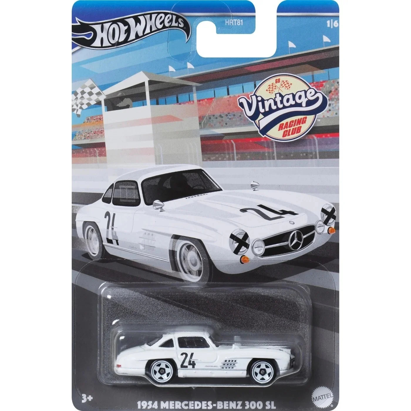 Hot Wheels 1954 Mercedes-Benz 300 SL Vintage Racing 2023