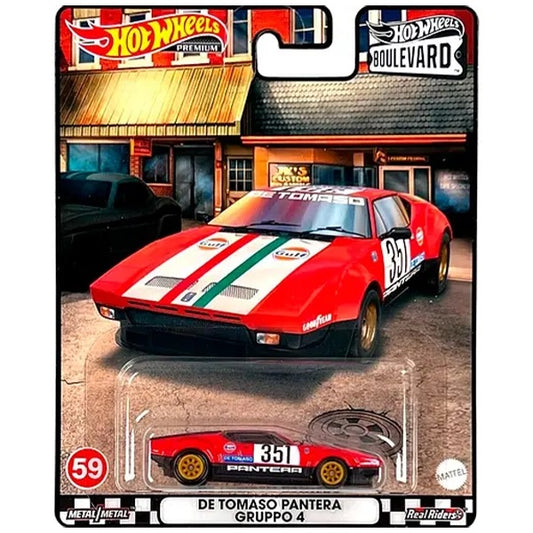 HotWheels Premium De Tomaso Pantera Gruppo 4