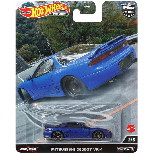 HotWheels Premium Mitsubishi 3000GT VR-4 Mountain Drifters