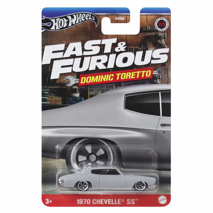 HotWheels Fast & Furious Dominic Toretto 1970 Chevelle SS