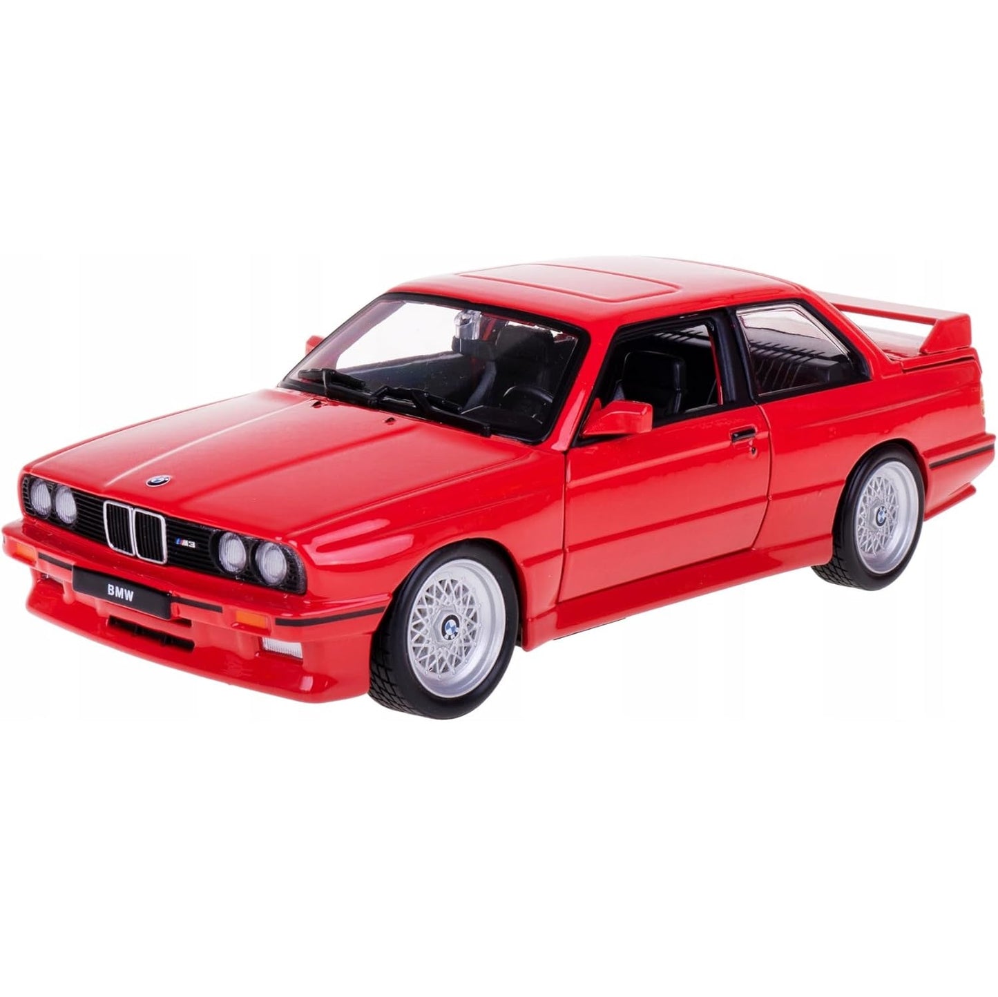 Bburago 1:24 BMW 3 Series E30 M3 Coupe – Red 1982-1994 Die-Cast Model 21100