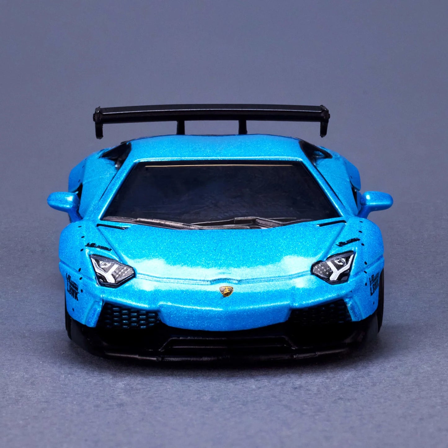 Hot Wheels Elite 64 LBWK Lamborghini Aventador LP 700-4 – Pearl Blue HGW14 Die-Cast Model