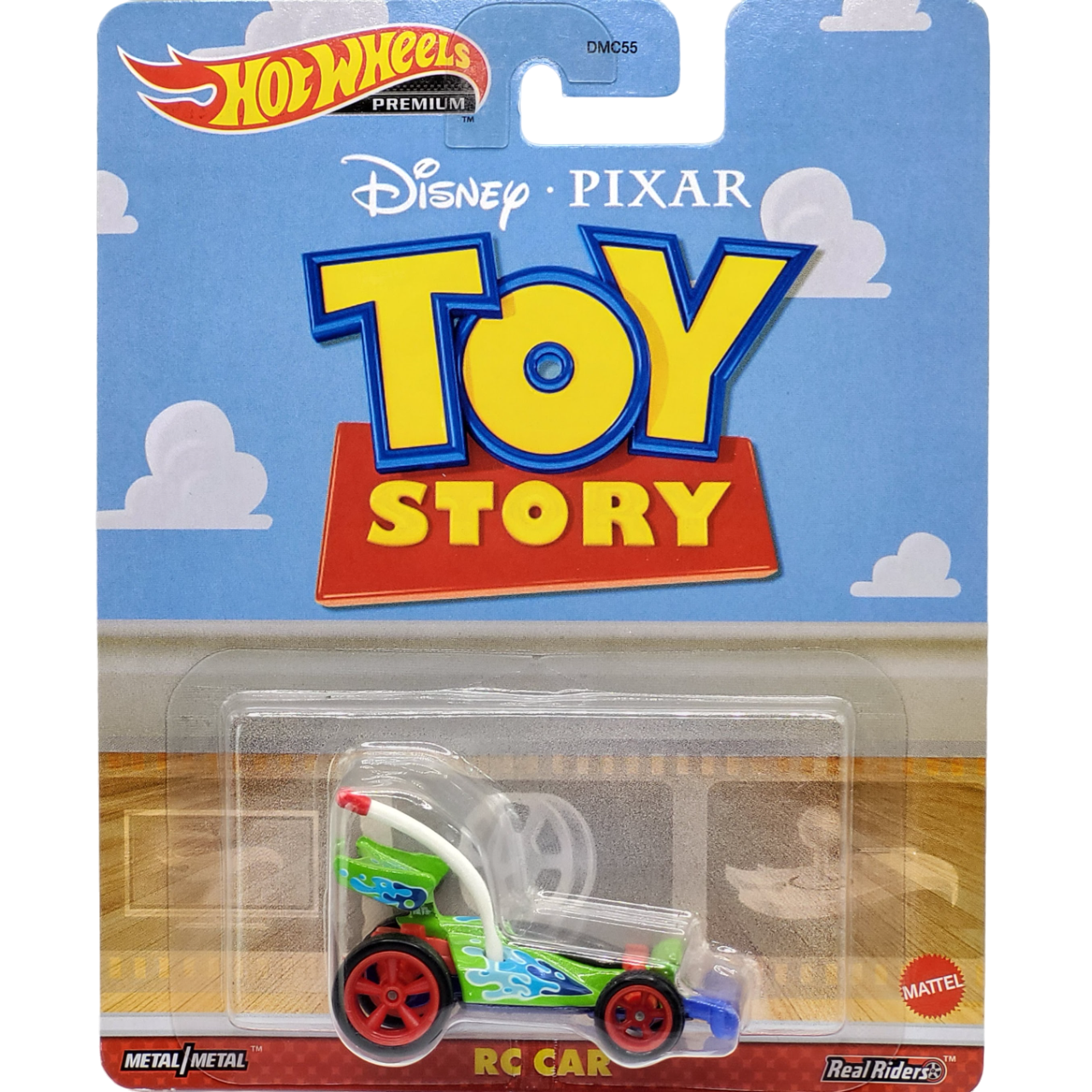 Hot Wheels Premium RC Car die-cast model from the Pop Culture Toy Story collection, 2023.