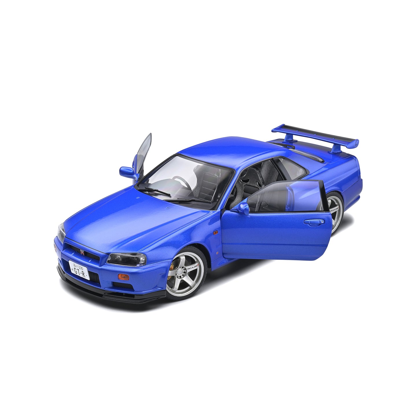 Solido Nissan Skyline GT-R (R34) – Bayside Blue 1999 1:18 Die-Cast Model S1804306