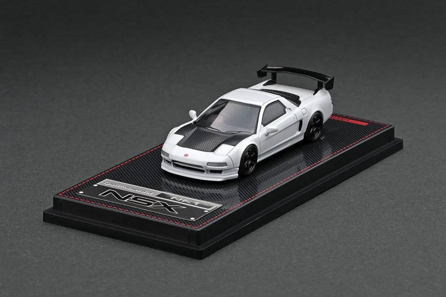 Honda NSX (NA1) Matte Pearl White 1/64 Die-Cast Model by Ignition Model IG1939