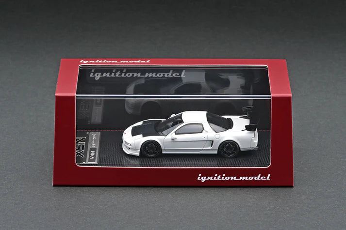 Honda NSX (NA1) Matte Pearl White 1/64 Die-Cast Model by Ignition Model IG1939