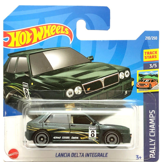 HotWheels | LANCIA DELTA INTEGRALE | RALLY CHAMPS | 210/250 | 2022| SHORT CARD