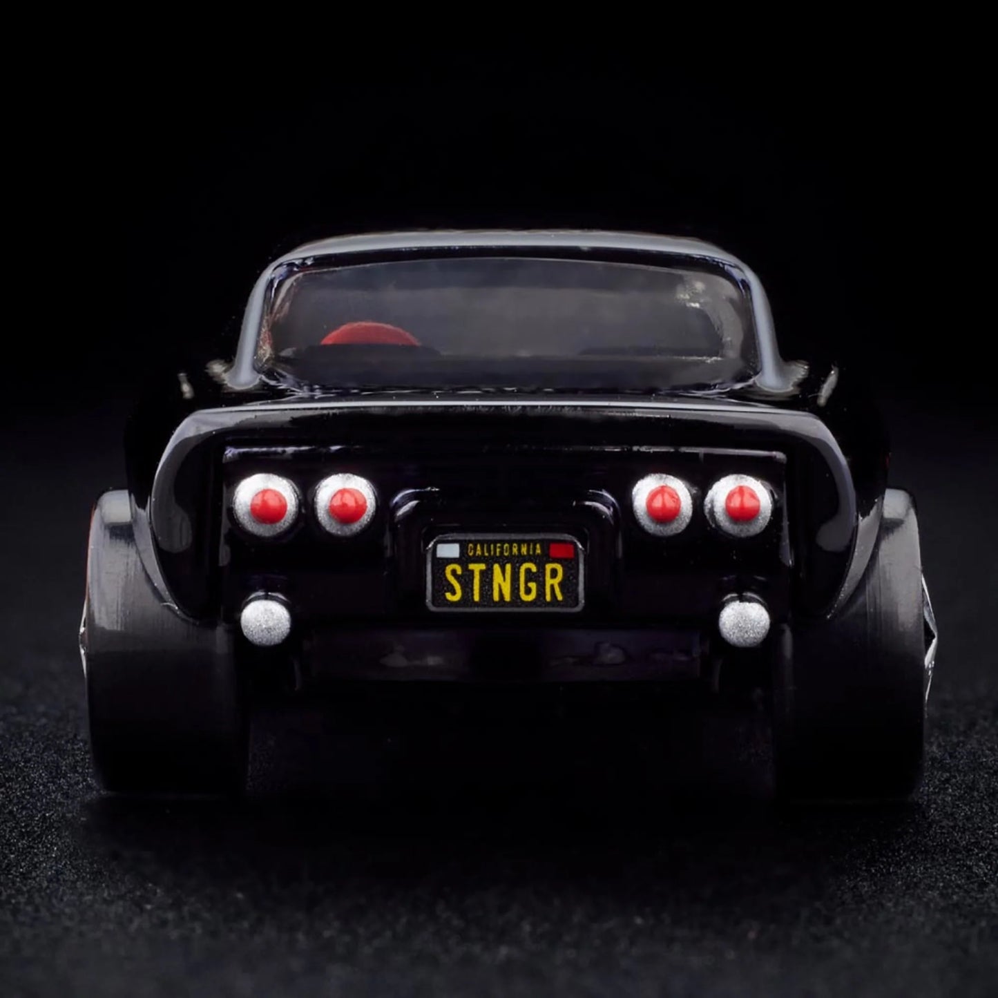 Hot Wheels 1:64 RLC Exclusive Custom Corvette – Spectraflame True Black HCK29 Die-Cast Model