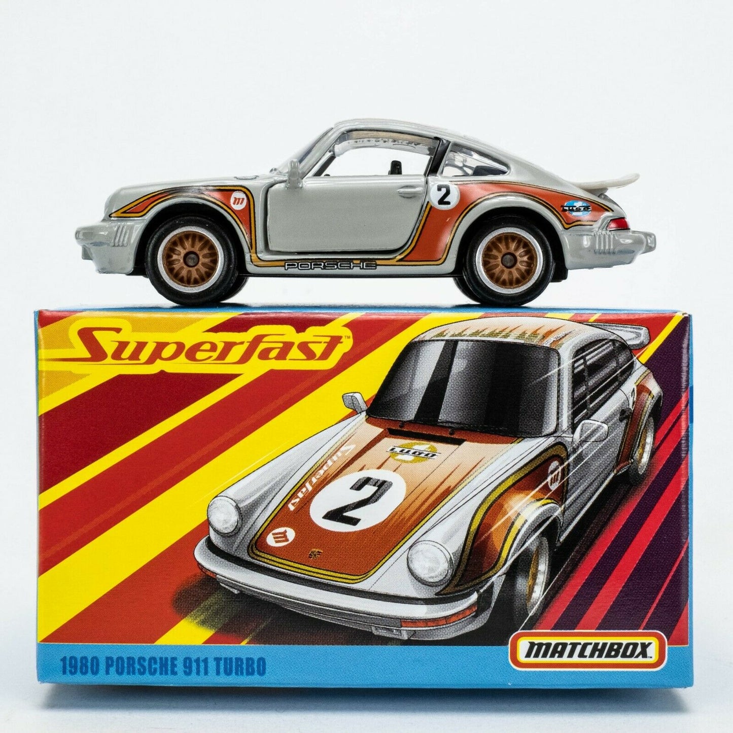 Matchbox | Superfast | 1980 Porsche 911 Turbo | #15 | GBJ48 Mix 8 | GKP51